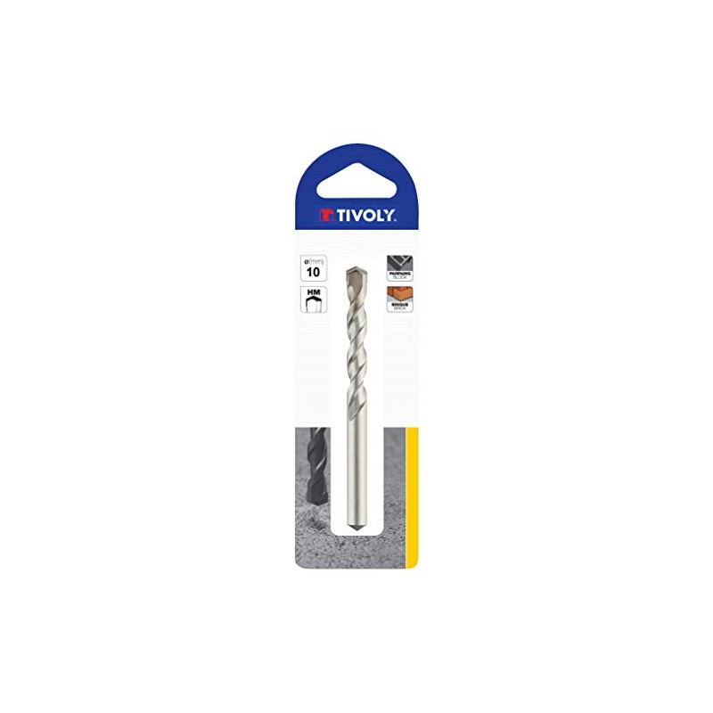 Tivoly Pro Concrete Drill Bit, Clear, 10900221400