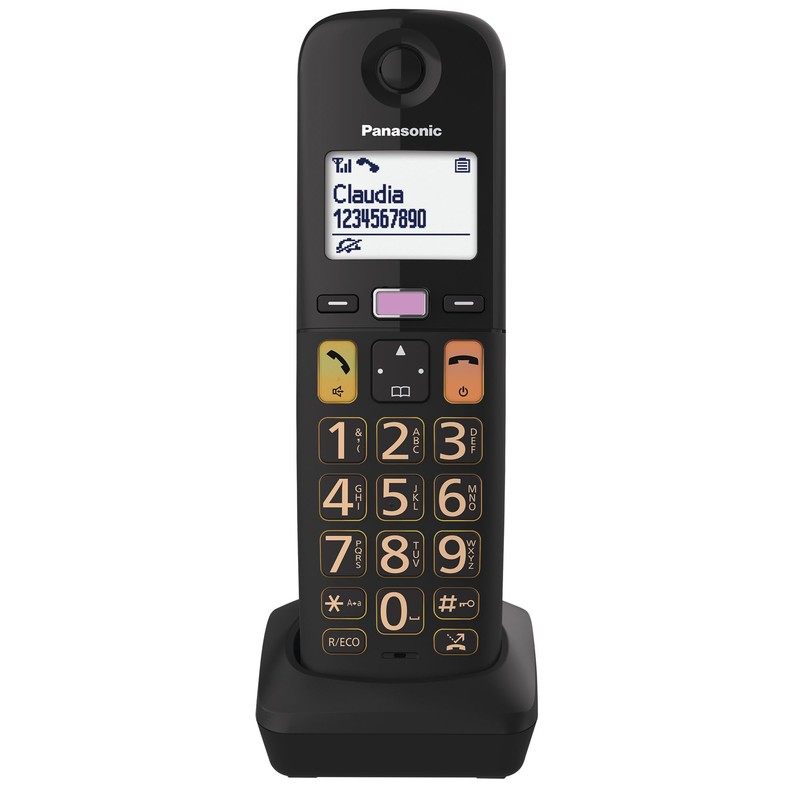 Panasonic KX-TGUA10EXB Additional Handset for KX-TGU130/KX-TGU110 Digital Cordless Phones -
