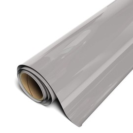 Siser EasyWeed Rollo de vinilo de transferencia de calor de 11.8 pulgadas x 20 pies (gris) compatible con Siser Romeo/Juliet y otros cortadores profesionales o de manualidades, en capas, certificado CPSIA