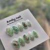 [Jade Pond] Jade Pond handmade nail tips - Medium Square