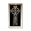 Silver Claddagh Celtic Cross Plaque