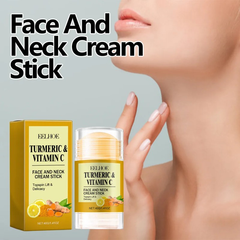 .. Crema En Barra For Rostro Y Cuello Con Cúrcuma