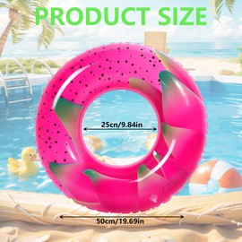 2pcs Inflatable Swimming Ring, Rubber Ring For Kids And Adults, Inflatable Pool Floats For Kids Adults Swimming Pool Summer Beach Water Party