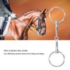 Horse Mouth Bit Stainless Steel Loose Ring Horse Snaffle Bit