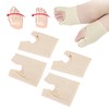 2 Pairs Toe Separator Elastic Hallux Valgus Corrector Bunion Correction