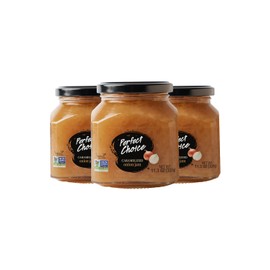 Perfect Choice Caramelized Onion - Delicious Spread on Burgers, Meats, Cheeses & More - Ready-to-eat - 11.3 oz (Pack of 3)