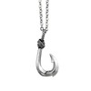 ZIYMU zm-p-071 Men's Necklace, Fish Hook, Fishhook Pendant, Cable Chain,