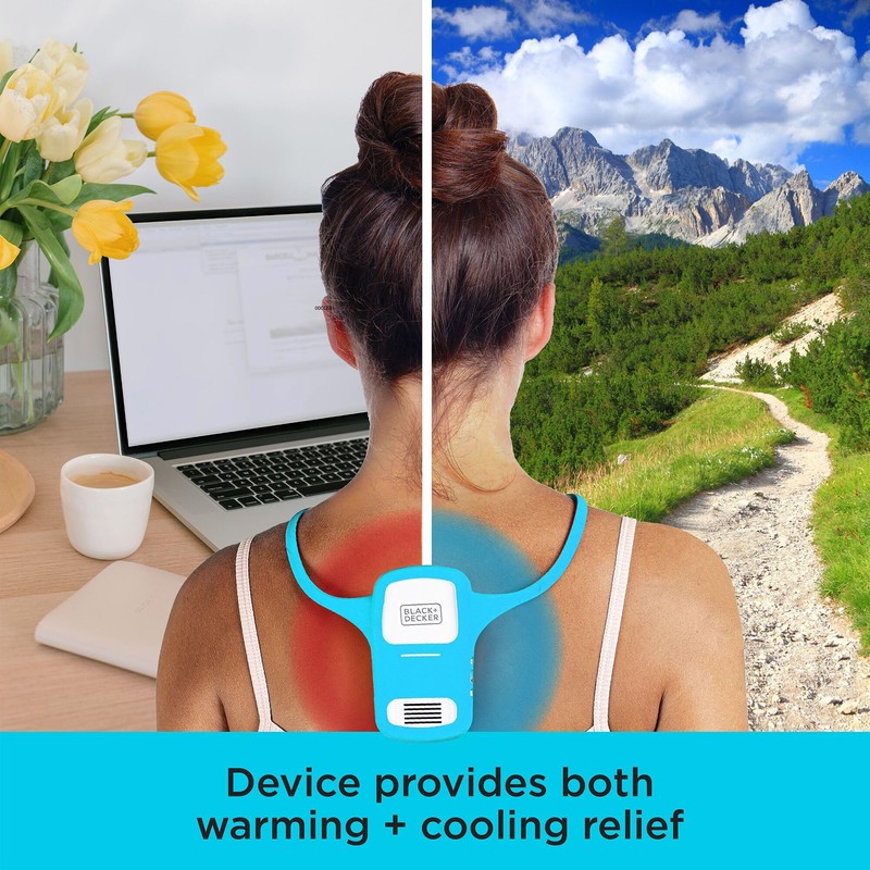 BLACK + DECKER Comfortpak, Wearable Cooling and Heating Device, Breeze