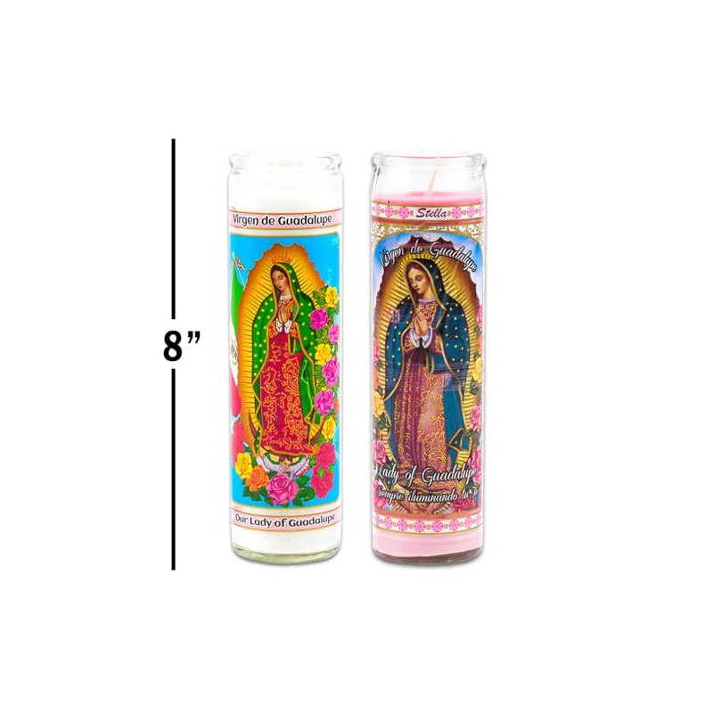 Our Lady of Guadalupe Devotional Candle 4 Pack - Bundle