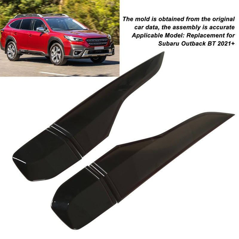 4Pcs Car Tail Light Cover Trim Protective Decorative Tail Lamp