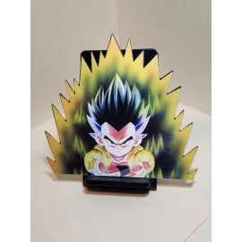 Dragon Ball Z Gotenks Dragonball Z 3D Lenticular Motion Car Sticker Decal