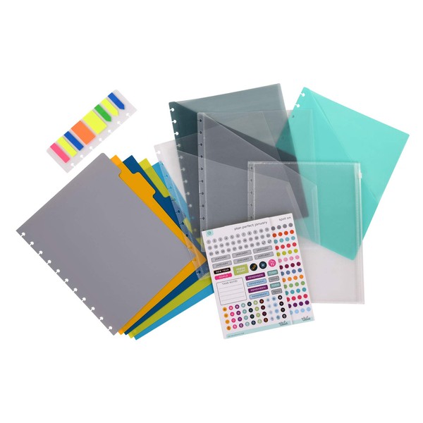 Talia Discbound Notebook Refills (Letter (8.5in x 11in), xAccessory Kit)