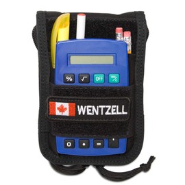 Tactical 3x5 Notepad Cover System, Zippered, With 4 pleated pen/marker slots | Fit up to a 3.5x5" Notepad Size (in Black)