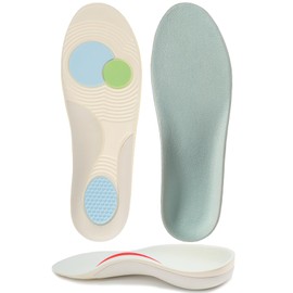 Alvisto Insole, Supervised by Physical Therapists, Shock Absorption, Outside, For Standing Work, High Arch, Unisex, Arch Support, Footbed, Posture Support, Memory Foam Cushion, Antibacterial, Odor