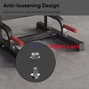 SogesPower Power Tower Pull Up Dip Stand Multi-Function Adjustable Height