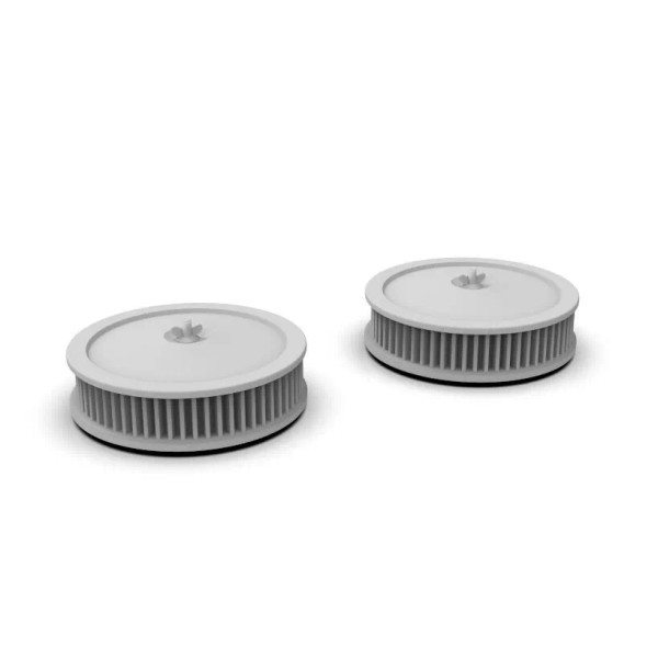 3DSP 1:25 Air Cleaner Standard Circle Design 3D Printed Set