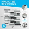 Art3d 20-Sheet Peel and Stick Kitchen Backsplash Tiles, Self-Adhesive Wall