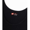 Hanes Tank Top A-shirt, Set of 2, 100% Cotton - blk