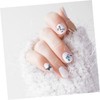 FOMIYES Nail Art Butterflies 6 Sets of 3D Holographic Nail