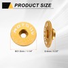 sourcing map 1 1/4" OD Bicycle Headset Stem Top Cap