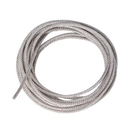 High Temperature Resistant Twisted Silver Wire, 32 Strands Speaker Wire Repair, Subwoofer Wire Cable Repair for Speakers(2 M)