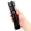 Roklite Rechargeable Handheld Flashlight - Super Bright - Zoomable -