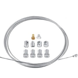 Throttle Cable Oil Throttle Cable Inner Wire Set Picture Rail Universal for High Throttle Set Generator Gasoline Steel Wire Universal Motorcycle Inner Clutch Throttle Brake Cable Repair Kit Cable