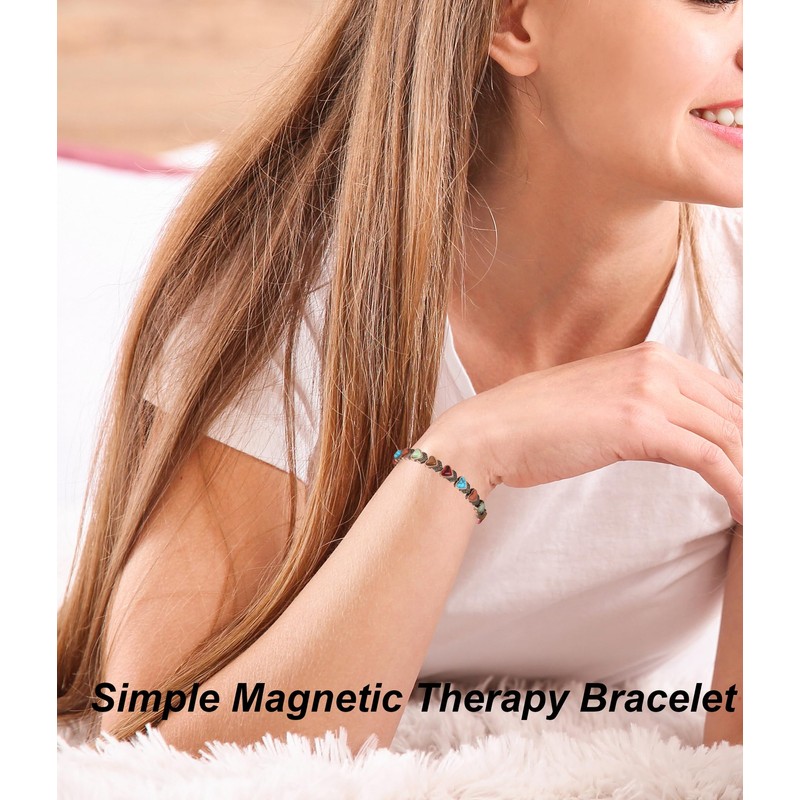 UtenoTureH Copper Bracelets for Women, Magnetic Bracelet with 3500 Gauss