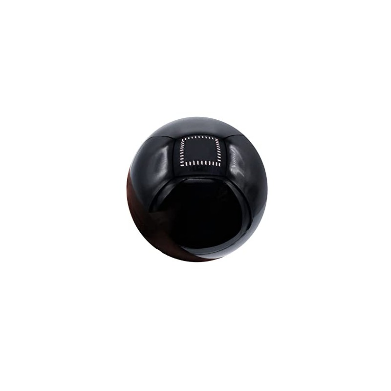 Large Black Obsidian Crystal Sphere Ball Natural Healing Gemstone 75MM