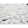 500 Pcs Big Acrylic Beads White 9 mm Huey, Dewey,