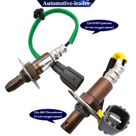 Automotive-leader 2 piezas 234-9109 234-4907 Upstream Downstream Sensor de oxígeno O2 de repuesto para Subaru Forester 2011-2013 Impreza 2012-2014 XV Crosstrek 2013-2014 2.5L H4