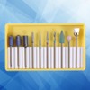 Baluue Nail Bits Set Ceramic Electric Manicure Set Sanding Bands
