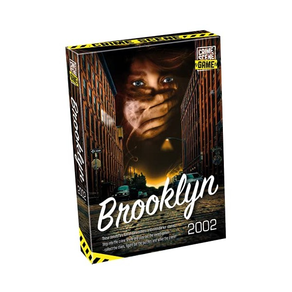 Tactic Games 58421 Crime Scene Brooklyn, Multicolor