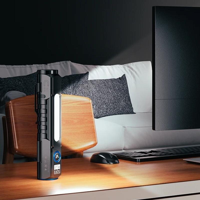 TakLite VIPER Split-Beam 2000 Lumen Professional Flashlight for Work, Emergency,