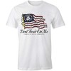 Betsy Ross Don't Tread On Me Gadsden Flag Smash-up White