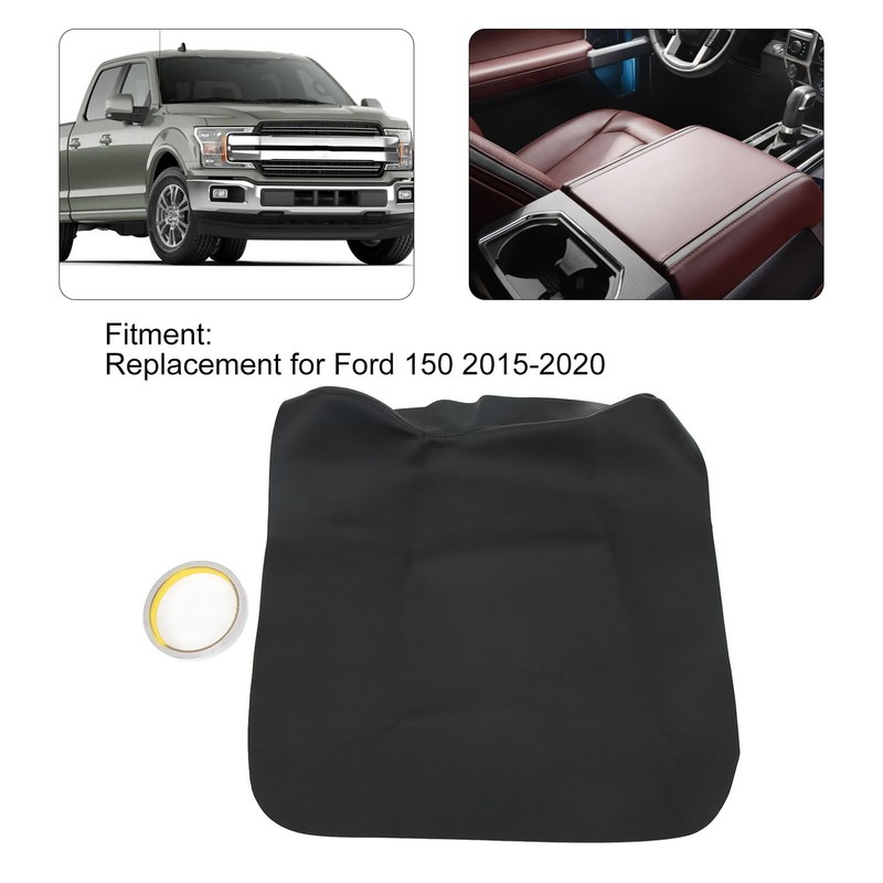 Center Console Armrest Cover PU Leather Armrest Box Protective Cover
