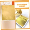 COHEALI Multi-Purpose Gold Craft Foil Imitation Leaf Sheets Foil Decoration