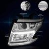 PM PERFORMOTOR LED DRL Projector Headlight Assembly Set Compatible with