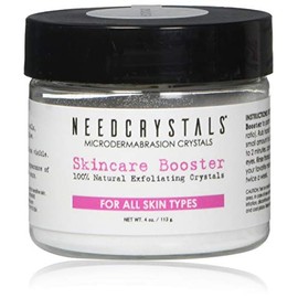 Cristales de microdermoabrasión de NeedCrystals. Exfoliante Facial Natural para Piel Aburrida o Seca Mejora cicatrices de acné, puntos negros,...     