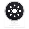 5Inch/125mm Hook & Loop Sanding Backing Pad Replacement Part Compatible