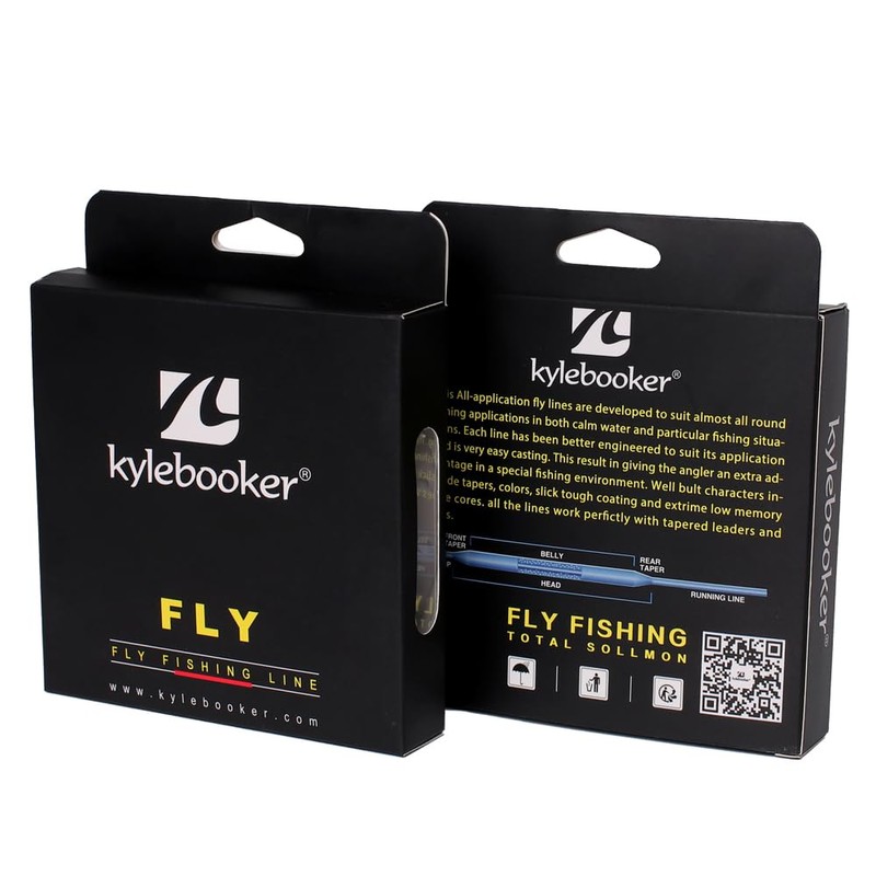 Fly Fishing Line with Welded Loop Floating Weight Forward Fly
