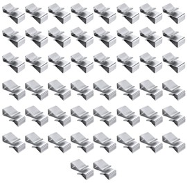 Trailer Frame Wire Clips, Metal Trailer Wiring Clips for Wire Management, Stainless Steel Cable Wire Clips for All Types Cargo Camper Boat Snowmobile Trailer