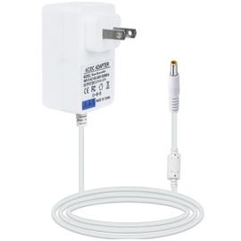 for Snoo Replacement Cord，12V 2A Adapter Charger Compatible with Happiest Snoo S100 Smart Baby Bassinet Power Adapter(6.5FT)12V 2A White Plug