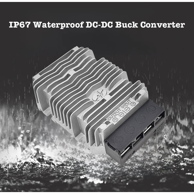 Generic 24V to 12V Step Down Converter, 18V-36V Input, 50A