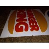 Burger King 8 Inch Diameter Burger King(OLDER VERSION) 3D Printed