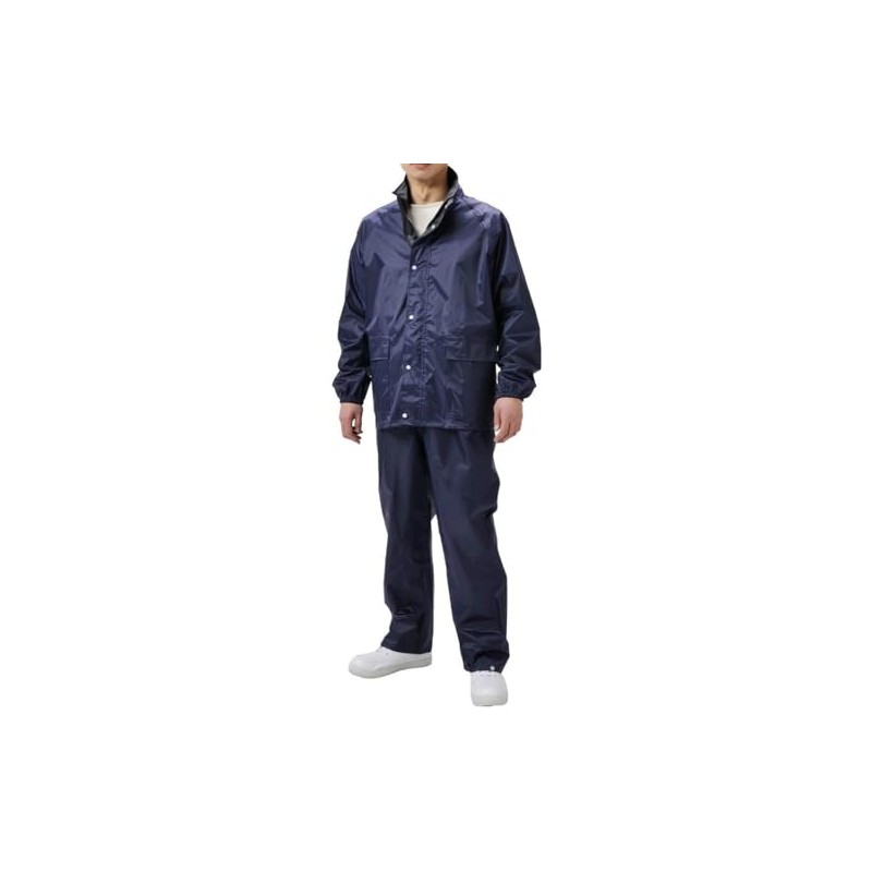 弘進ゴム レインスーツ・上下セット ネイビー 適応身長/160-170cm、適応胸囲/90-98cm、適応胴囲/78-88cm