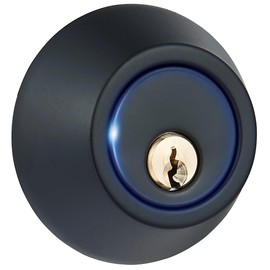 Forliggio Deadbolt Door Lock Set, ANSI/BHMA Grade 3 Enhanced Security Entry Dead Bolt Level Door Locks for Exterior Front Doors, Black