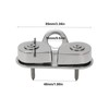 316 Stainless Steel Cam Cleat Rust Proof Fairlead Leading Ring