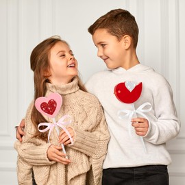 Hedeey 3 Pieces Valentines Day Tiered Tray Decor Set, Wooden Love Bird Valentines Day Table Decor, Pink Valentines Day Decorations for Home Tables (Bird)