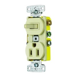 Bryant Combination Device, Ivory, 120VAC/125VDC RC108I - 1 Each